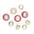 Pink Colour Beads with Large Holes